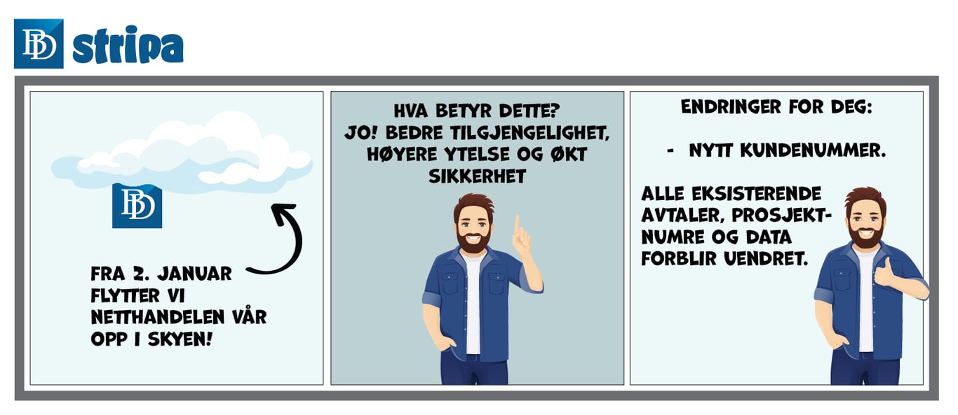 Brødrene Dahl i skyen