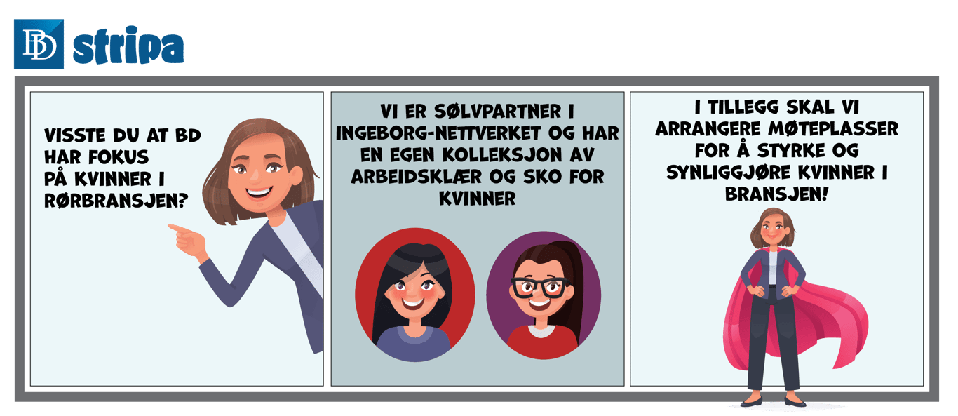 Kvinner i rørbransjen