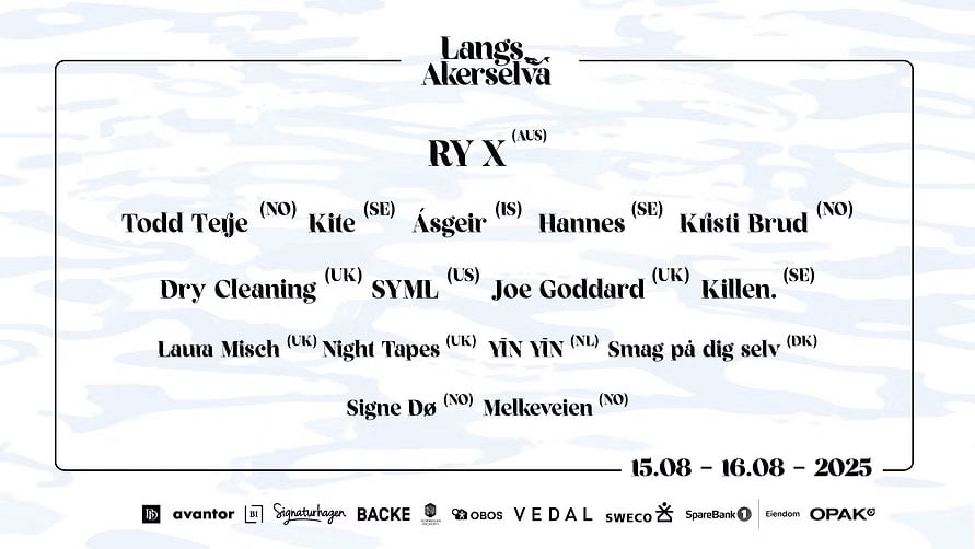 Langs Akerselva for fjerne gang | Brødrene Dahl er stolt sponsor