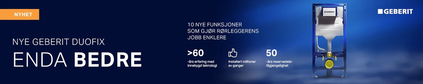 Forbedret Geberit Duofix