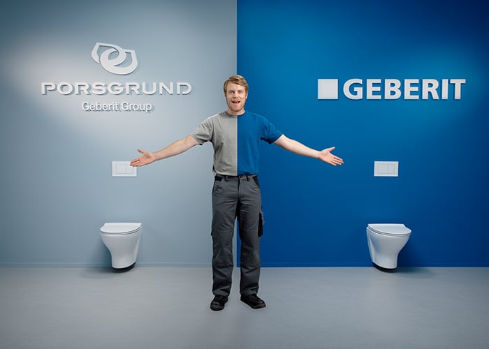 Geberit samler alle vegghengte toaletter under eget navn