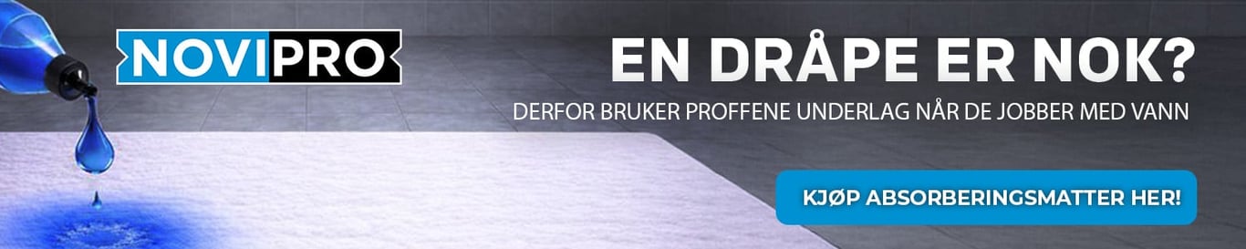 Absorberingsmatte Novipro | Brødrene Dahl