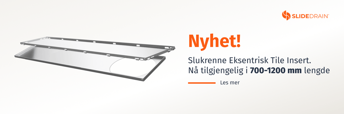 Slidedrain sluk | Brødrene dahø