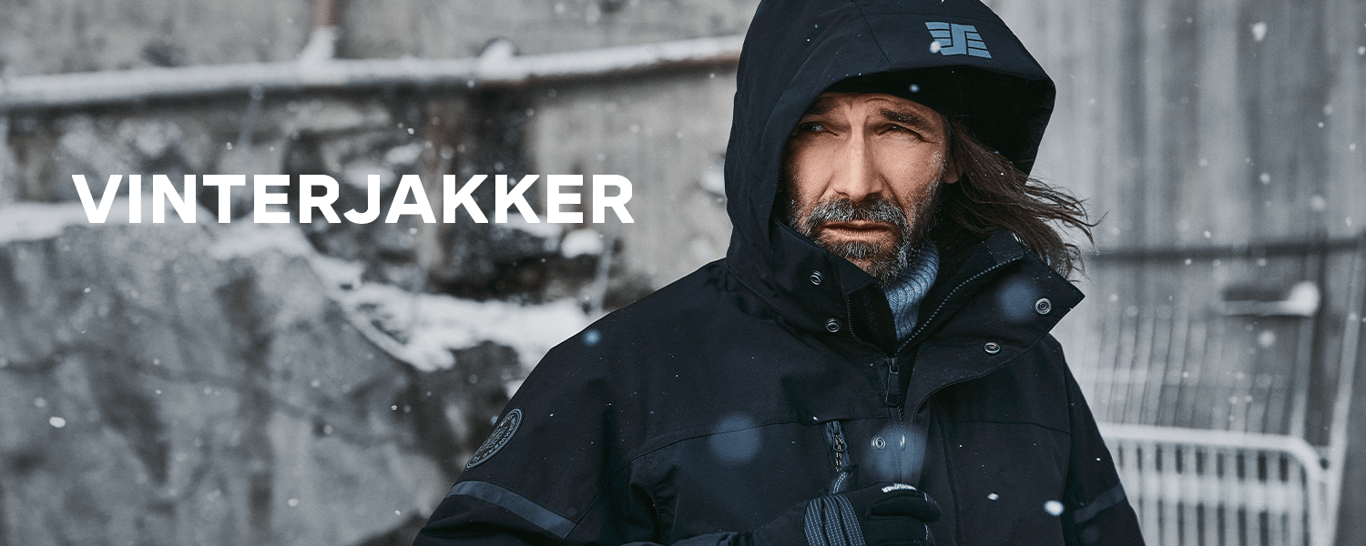 Vinterjakker fra Snickers Workwear får du hos Brødrene Dahl
