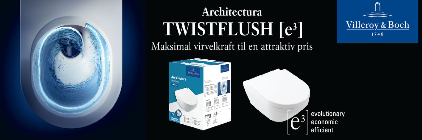TwistFlush[e3] fra Villeroy & Boch finner du hos Brødrene Dahl