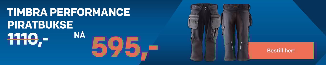 Timbra performance piratshorts