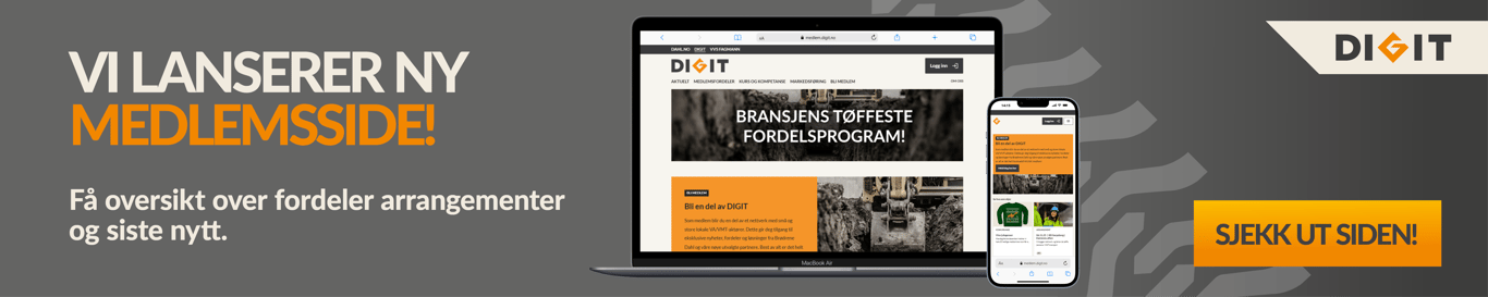 Digit har fått nye medlemssider | Brødrene Dahl