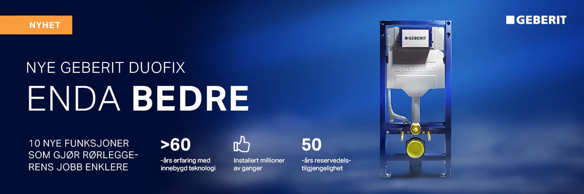 Geberit Duofix Sigma | Brødrene Dahl