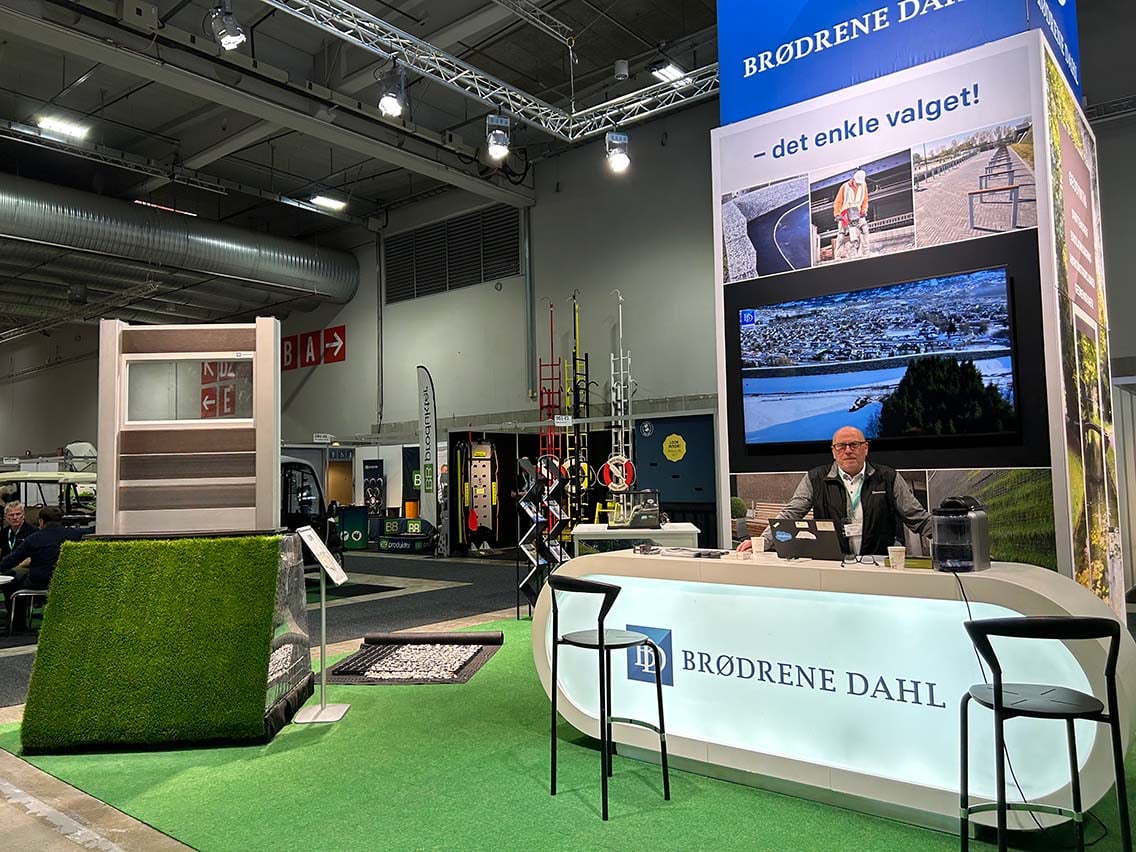 Brødrene Dahl stiller på Park og anleggsmessen