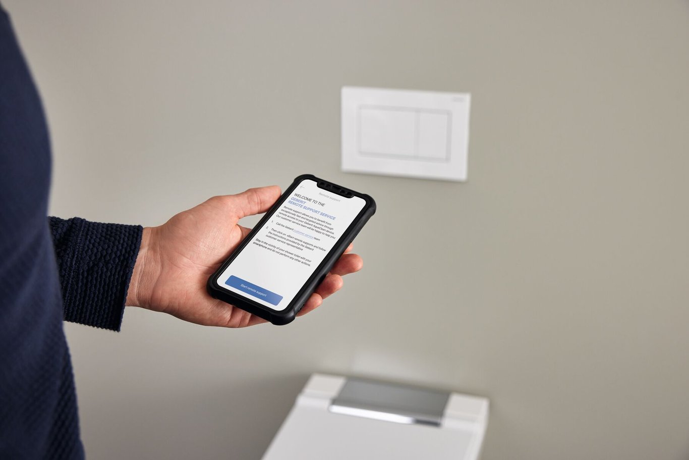 Geberit Home-app for et moderne hjem