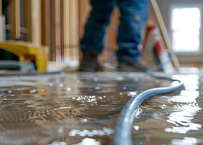 Når vannet står i kjelleren, må løsningen fungere!