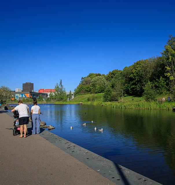 Åpen fordrøyning Hovinbekken | Geoteknikk | Brødrene Dahl
