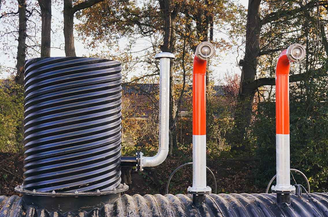 Trenchcoat-rør som den optimale tankløsningen i felt