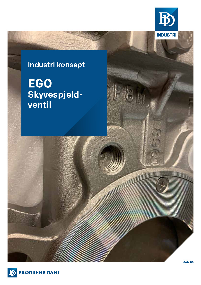 EGO  Skyvespjeldventil
