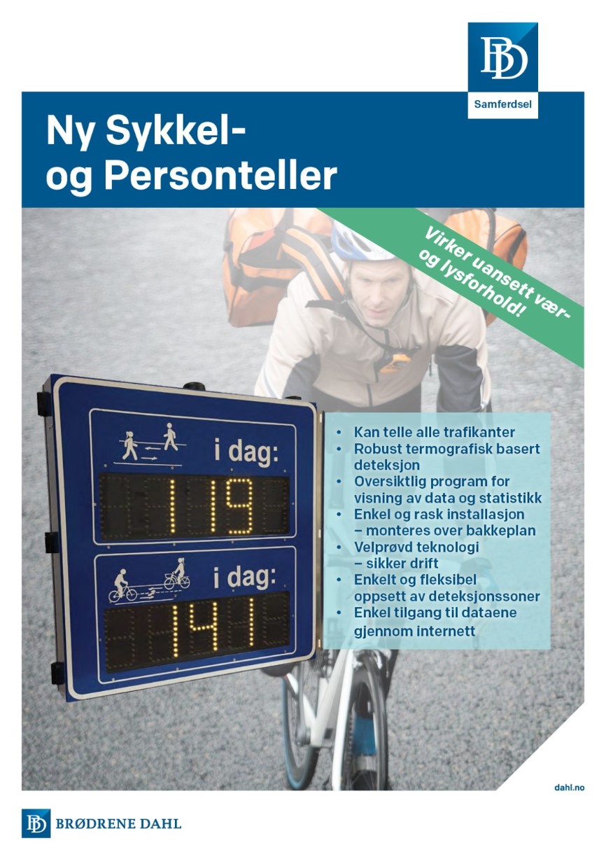Sykkel og Personteller