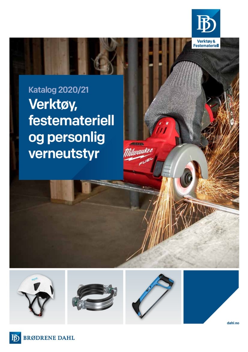 Verktøy, festemateriell og personlig verneutstyr 2020/2021