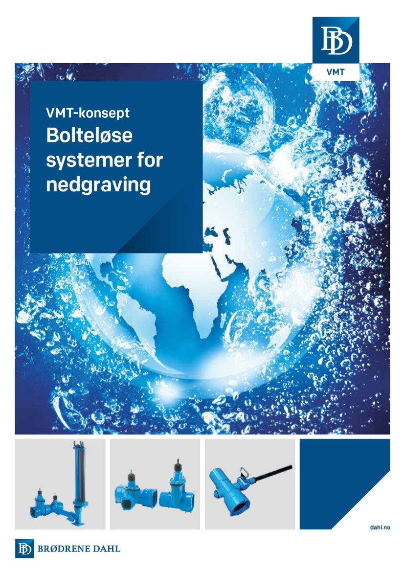 Bolteløse systemer for nedgraving