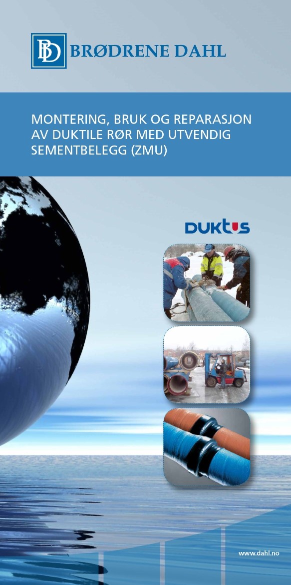 Montering Duktile rør med ZMU