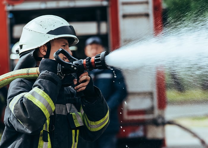 brannslokking