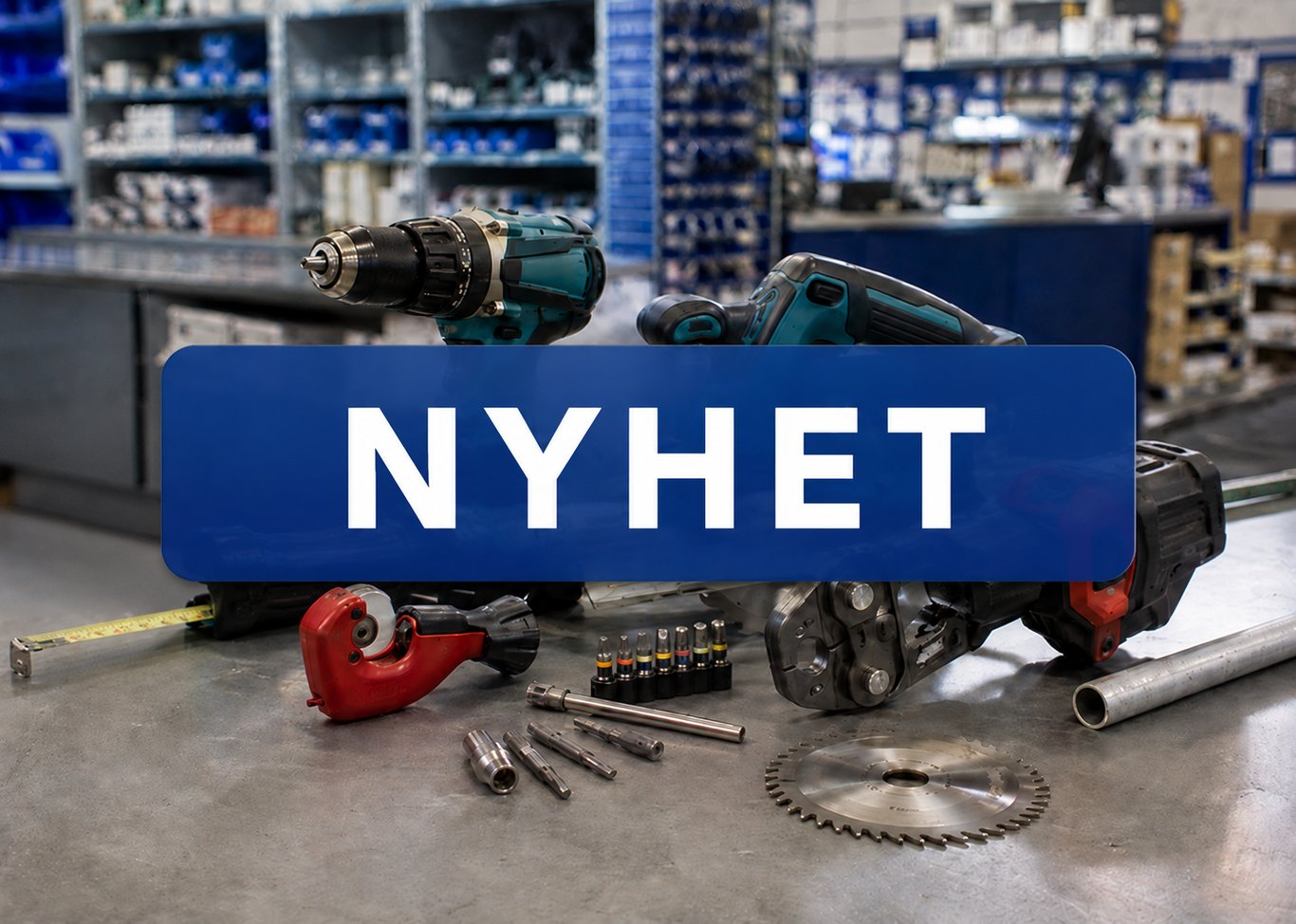 Masse nytt verktøy på lager!