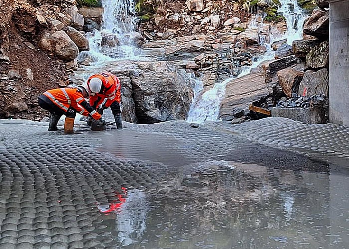 Betongmadrasser – effektiv og fleksibel erosjonssikring